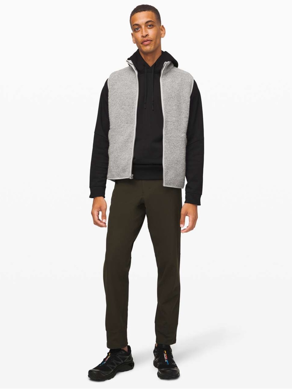 Lululemon Men’s Tundra Trek Vest
Heathered Silver Spoon / Silver Spoon
